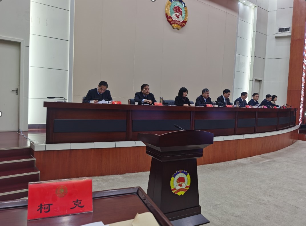 柯克參加安陽市(shì)政協十四屆常委會(huì)第 一(yī)次會(huì)議(yì)（2023年(nián) 2月(yuè)23日(rì)）